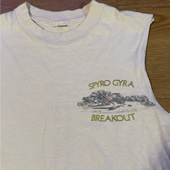 Vintage Spyro Gyra 1986 Breakout Tour Retro Band Tour T-shirt Size Medium - Picture 2 of 5